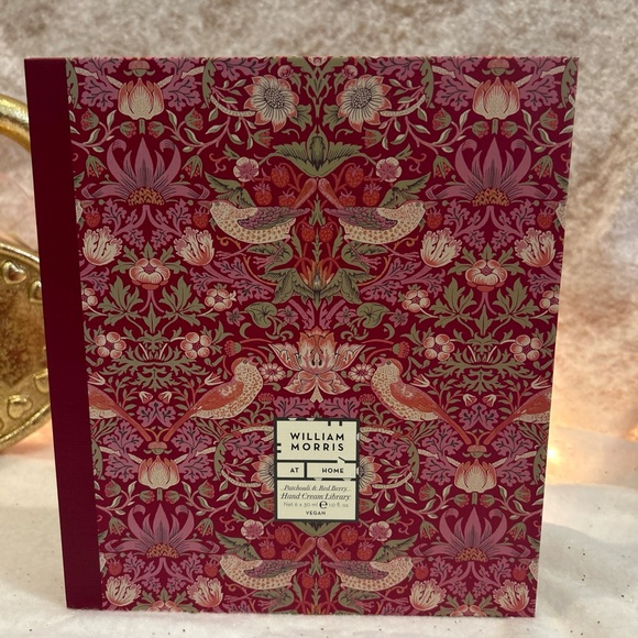 William Morris at Home PATCHOULI & RED BERRY Hand Cream Library 6x 1 fl oz - Picture 1 of 6
